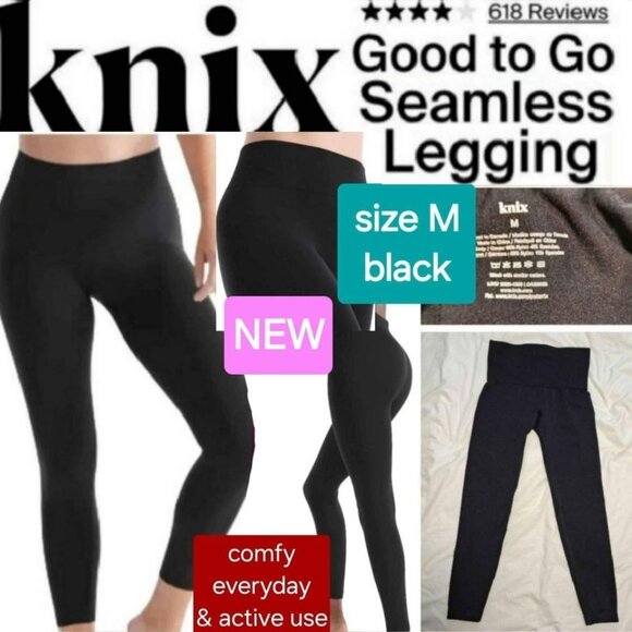 Knix Leggings - M - NWOT - black - Picture 1 of 6